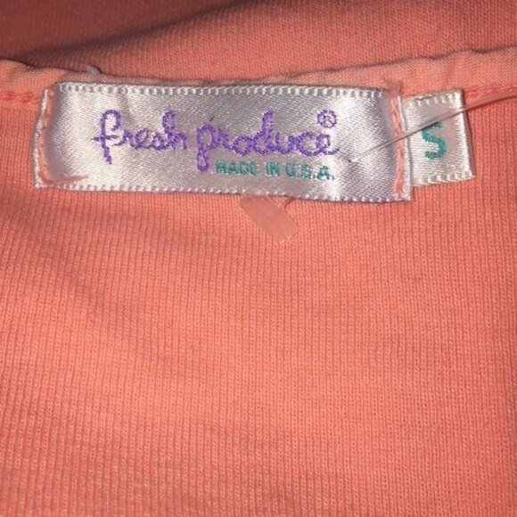 Fresh Produce Short Sleeve Henley Size Small - Picture 3 of 5